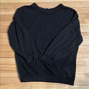 Free People Black Sweater